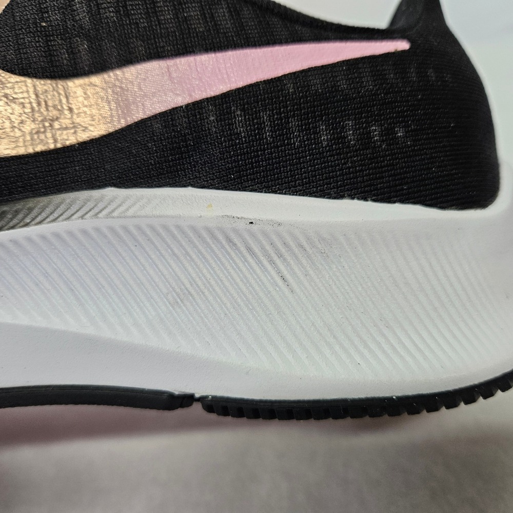 Nike Air Zoom Pegasus 37 Running Shoes BQ9647-007 Black Pink Women's Size 9.5 - Picture 8 of 12